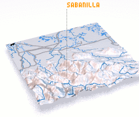 3d view of Sabanilla