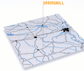 3d view of Spring Hill