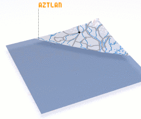 3d view of Aztlán