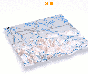 3d view of Sinai