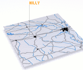 3d view of Hilly