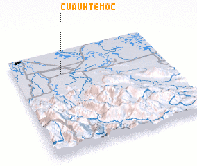 3d view of Cuauhtémoc