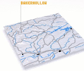 3d view of Baker Hollow