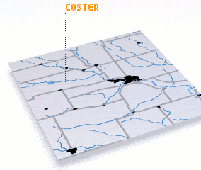 3d view of Coster