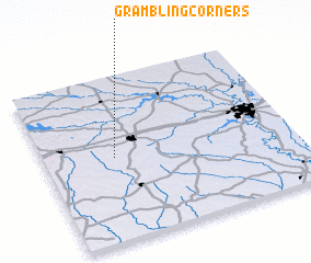 3d view of Grambling Corners