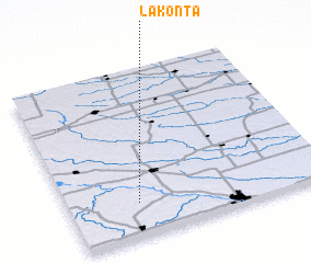 3d view of Lakonta