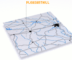 3d view of Pleasant Hill