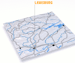 3d view of Lewisburg