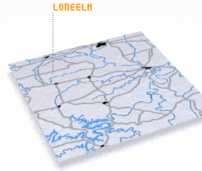 3d view of Lone Elm