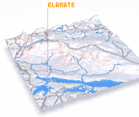 3d view of El Amate