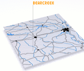 3d view of Bear Creek