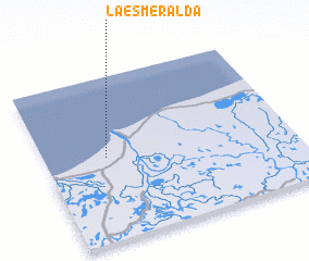 3d view of La Esmeralda