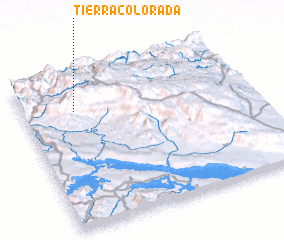 3d view of Tierra Colorada