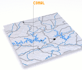 3d view of Comal