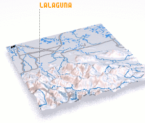 3d view of La Laguna