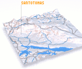 3d view of Santo Tomás