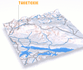3d view of Taketekik