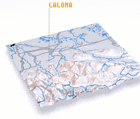 3d view of La Loma