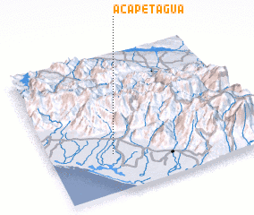 3d view of Acapetagua