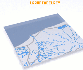 3d view of La Punta del Rey