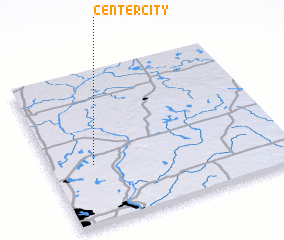 3d view of Center City