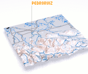 3d view of Pedro Ruiz