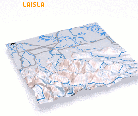 3d view of La Isla