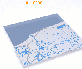 3d view of Allende