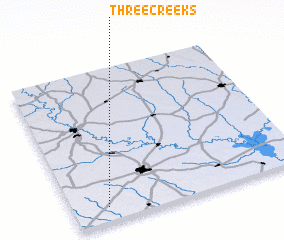 3d view of Three Creeks