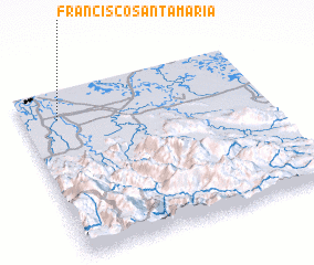 3d view of Francisco Santamaría