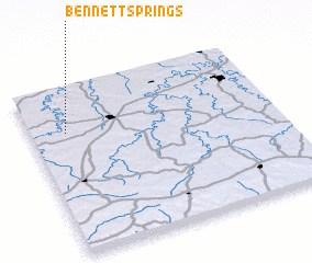 3d view of Bennett Springs