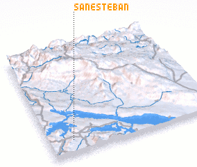 3d view of San Esteban