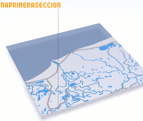 3d view of Acachapa y Colmena Primera Sección