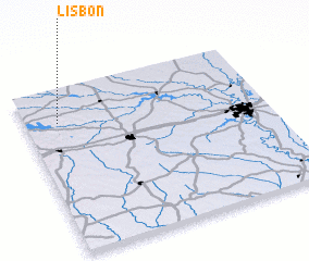 3d view of Lisbon
