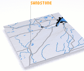3d view of Sandstone