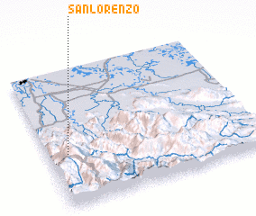 3d view of San Lorenzo