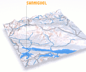 3d view of San Miguel