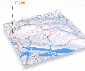 3d view of Ixtapa