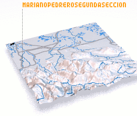 3d view of Maríano Pedrero Segunda Sección