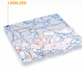 3d view of La Galera