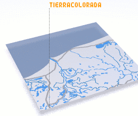 3d view of Tierra Colorada