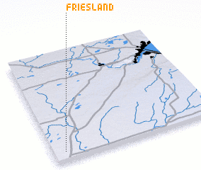 3d view of Friesland