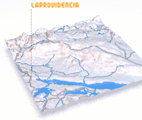 3d view of La Providencia