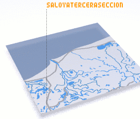 3d view of Saloya Tercera Sección