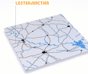 3d view of Lester Junction