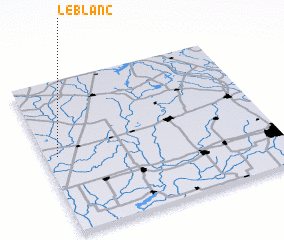 3d view of Le Blanc