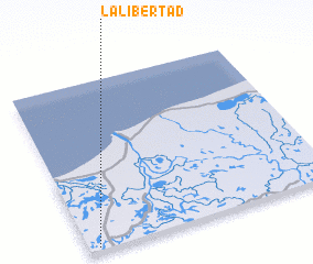 3d view of La Libertad