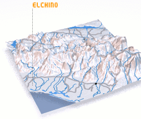 3d view of El Chino