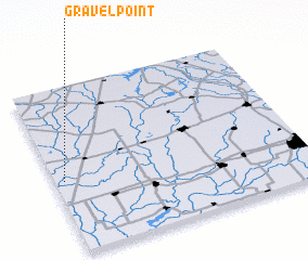 3d view of Gravel Point