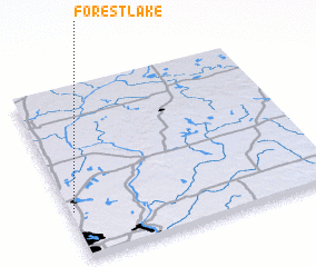 3d view of Forest Lake